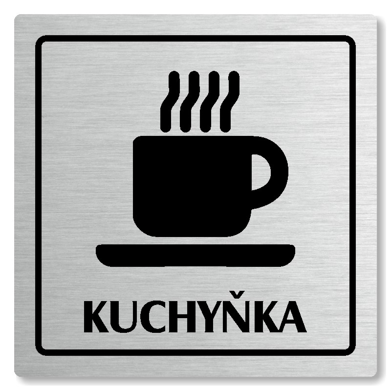 Kuchyňka, 80x80mm, stříbrná, Arizona